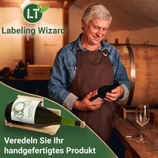 HI BOY Aufsatz f&uuml;r grosse Beh&auml;lter |  Zubeh&ouml;r zum LABELING WIZARD