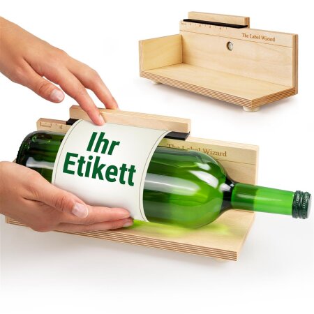 LABELING WIZARD | Flaschenetikettierer, Dosenetikettierer | Etikettieren leicht gemacht | schnell &amp; g&uuml;nstig
