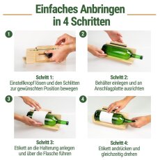 LABELING WIZARD | Flaschenetikettierer, Dosenetikettierer | Etikettieren leicht gemacht | schnell &amp; g&uuml;nstig